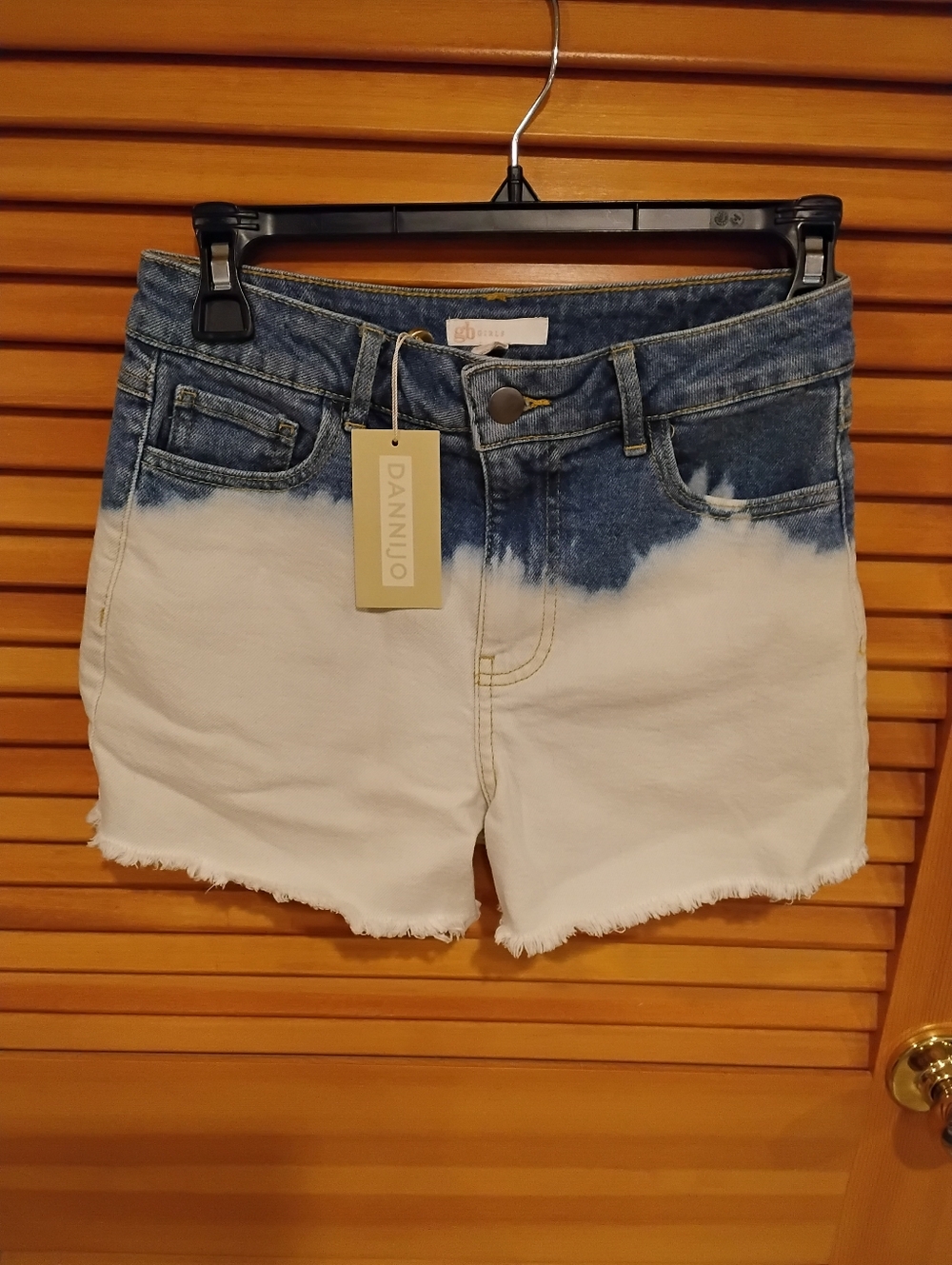 NWT gb Girls 12 Denim 2-Color Jean Shorts Firm Price